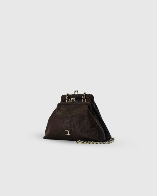 Grey Disco Bag