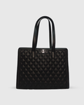 Onyx Classic Tote | 100% Genuine Leather