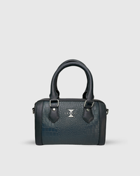 Azure Crest Handbag | 100% Genuine Leather