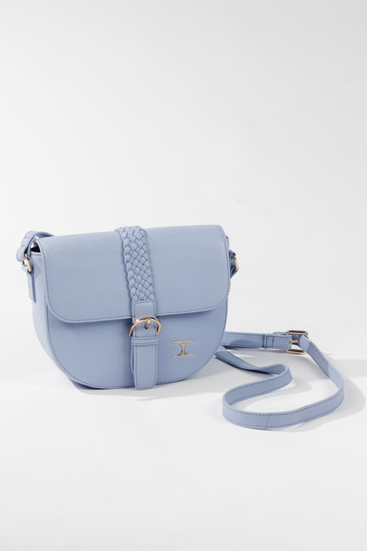 Braided Leather Sling Bag | 100% Genuine Leather