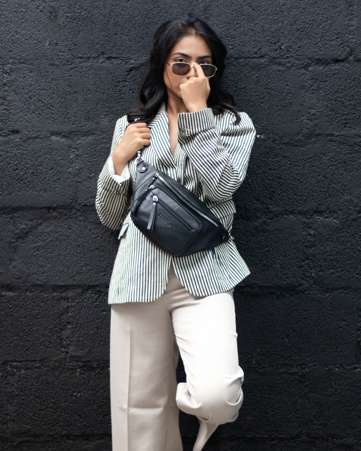 Jet Belt Bag | 100% Genuine Leather