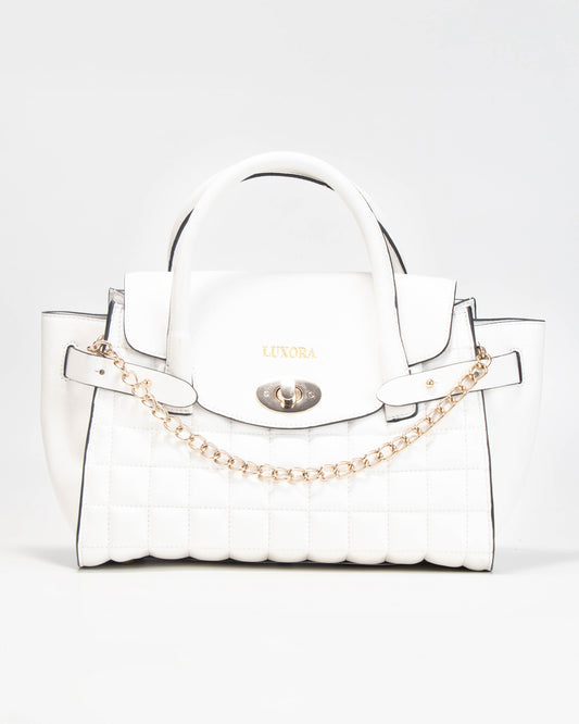 Gilded Arc Hand Bag | 100% Genuine Leather