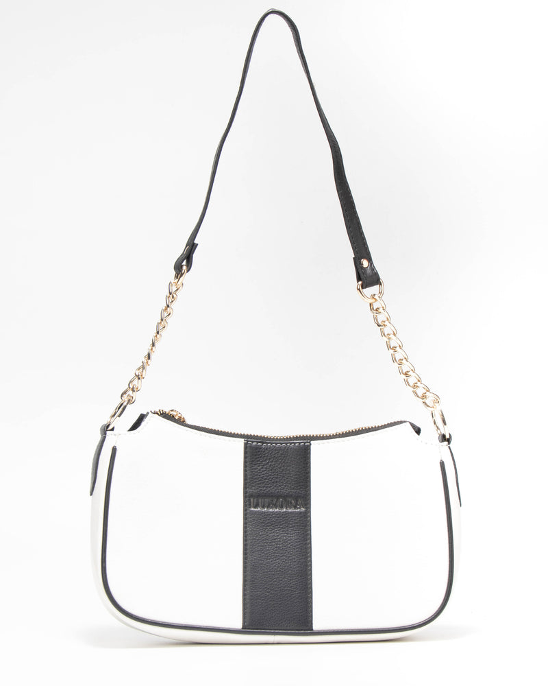 Monochrome Muse Shoulder Bag