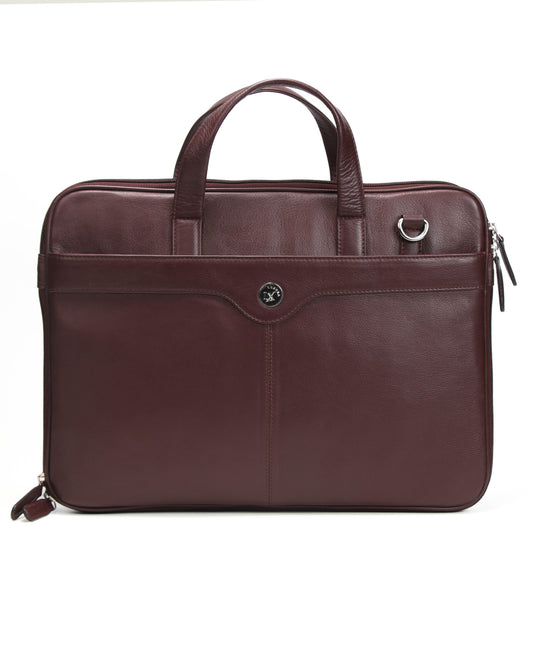 Bordeaux Work Bag | 100% Genuine Leather