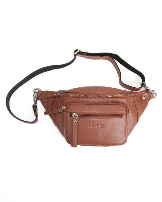 Mocha Belt Bag | 100% Genuine Leather